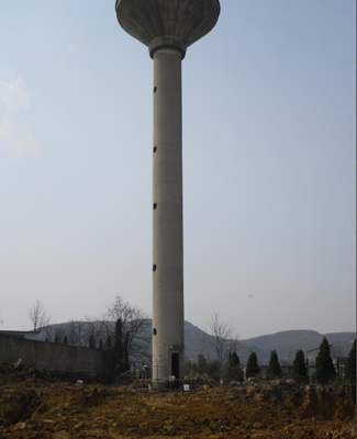 贵阳市花溪区原矿灯厂28m高钢筋混凝土水塔